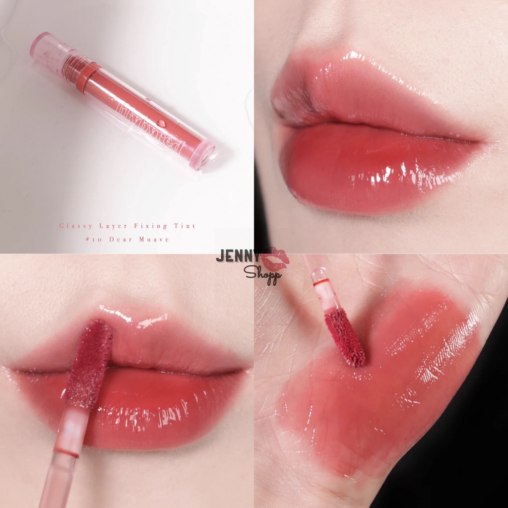 Son Tint Bóng Lilybyred Glassy Layer Fixing Tint Mẫu Mới NEW 2023 Vỏ Limited
