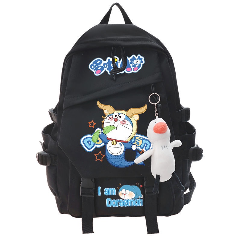 Ba Lô Đi Học Sức Chứa Lớn Họa Tiết Doraemon Phong Cách Nhật Bản Dành Cho Bé Lớp 3-6