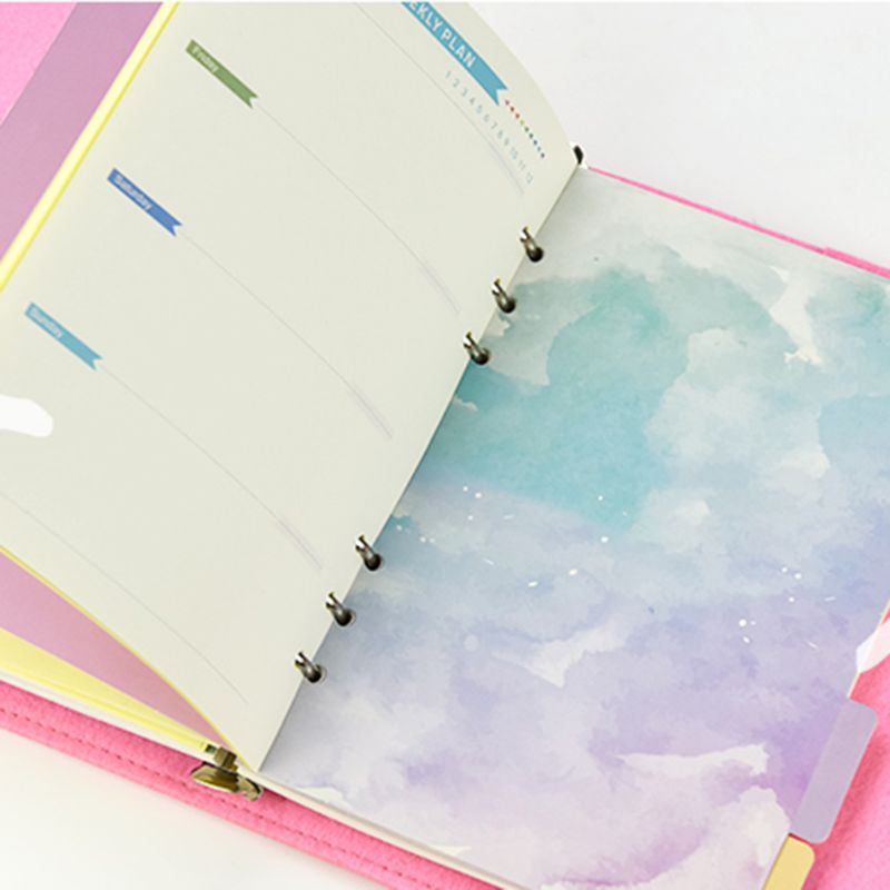 Bộ 5 Tấm Phân Loại Lá Và Hoa Anh Đào Có 6 Vòng Nhẫn