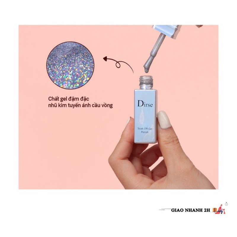 Sơn mắt mèo kim cương cầu vồng Dirse chính hãng- Sơn mắt mèo ánh cầu vồng sang cảnh