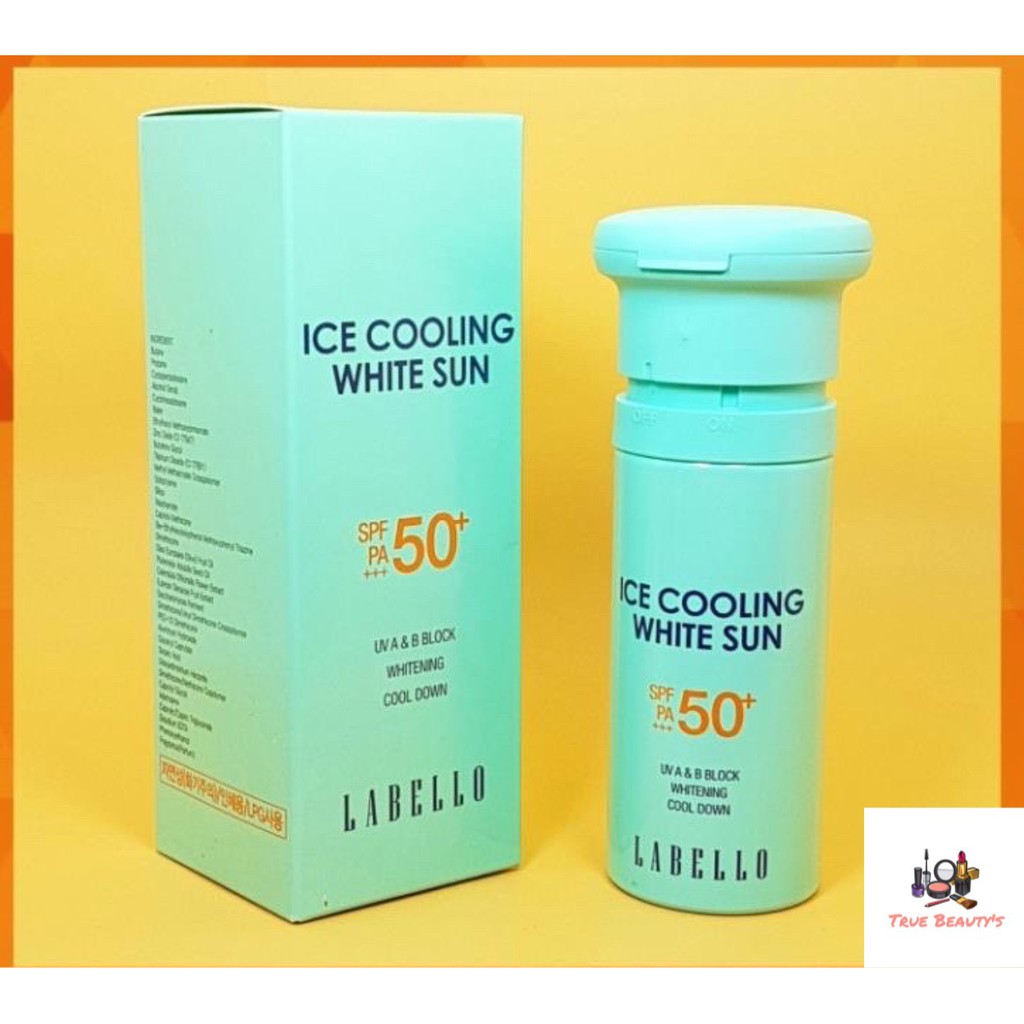 KEM CHỐNG NẮNG ICE COOLING WHITE SUN LABELLO SPF50+ PA+++