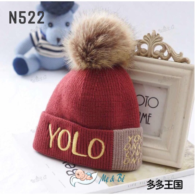 N522 - Mũ Len YOLO