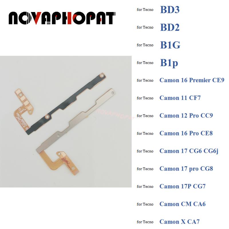 Mạch Nút Nguồn / Tắt Cho Tecno Camon 11 12 16 17 17P X CM Pro Premier CF7 CE9 CC9 CE8 CG6 BD3 BD2 B1G B1p CG6j CG8 CG7 CA6 CA7