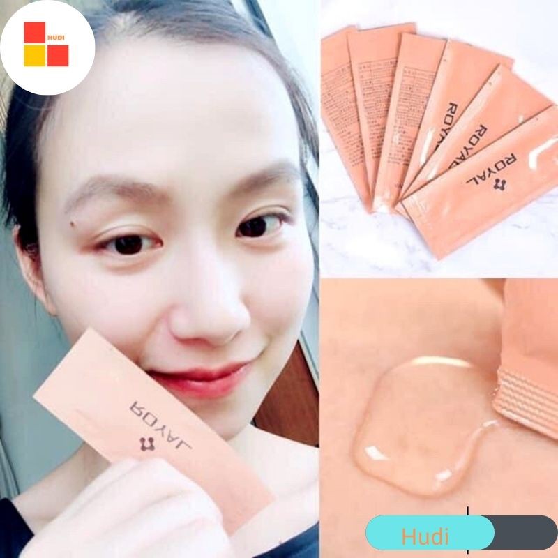 𝗦𝗲𝗿𝘂𝗺 𝗡𝗵𝗮𝘂 𝗧𝗵𝗮𝗶 𝗖𝘂̛̀𝘂 [Hudi] -  Mặt Nạ Nhau Thai Cừu Nhật Bản Royal Placenta | BigBuy360 - bigbuy360.vn