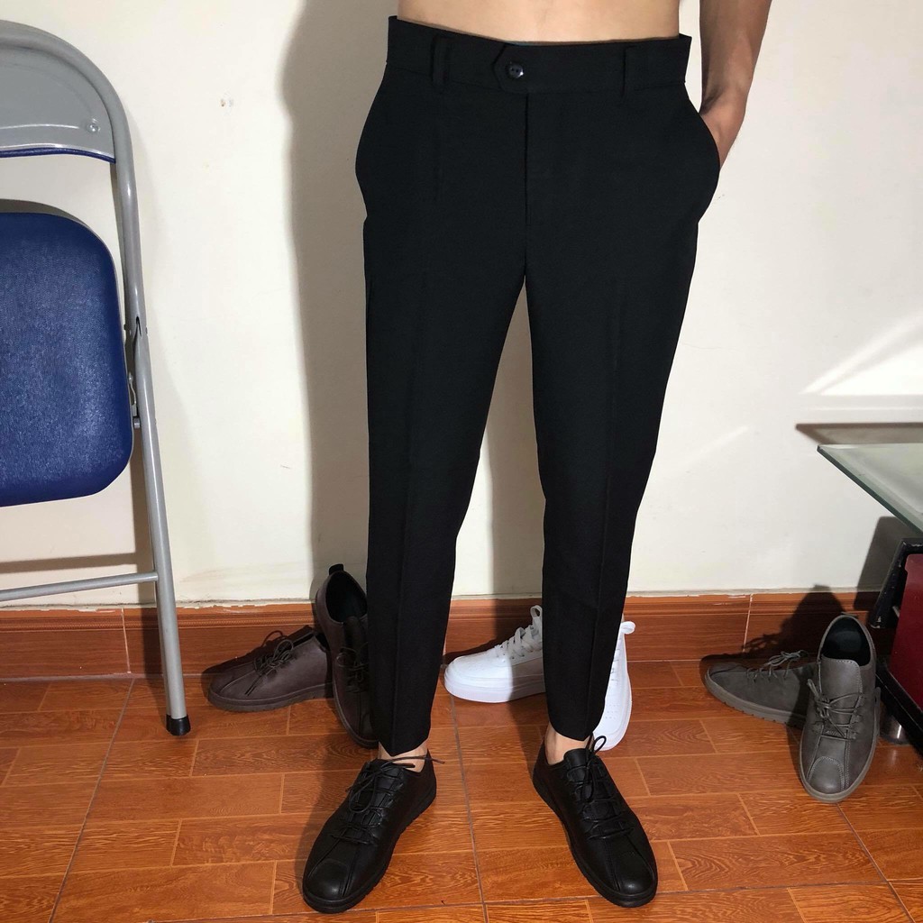 Quần âu nam ống côn chất đẹp dáng Hàn ( Ảnh thật 100%) | BigBuy360 - bigbuy360.vn