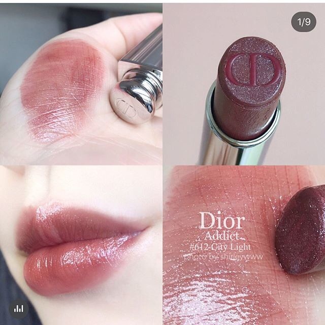 Son Dior 612 Màu Nâu Nhũ City Lights (TyBi Shop)