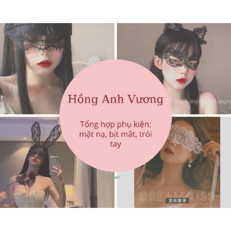 tổng hợp các loại mặt nạ bịt mắt