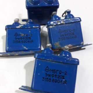 Tụ Nga 1 Mf/ 315 v _ 1 bô 2 chiếc