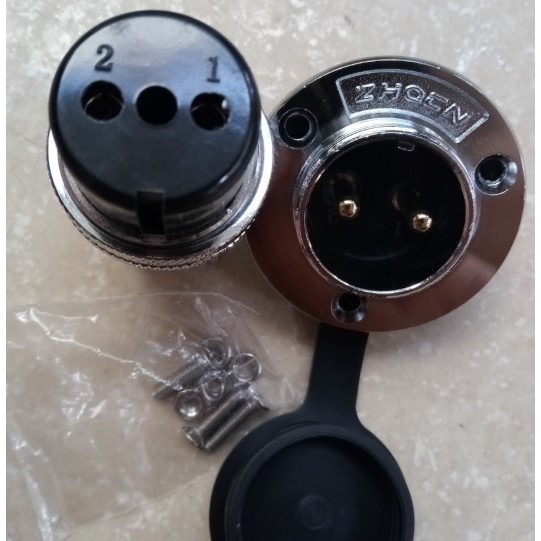 Bộ Giắc Cắm Đực Và Cái M30 2, 3, 4, 5, 6, 7, 8,10,chân