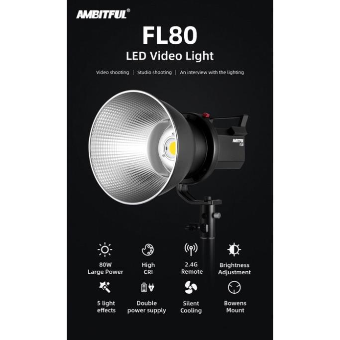 Đèn led studio FL80 RGB Ambitful