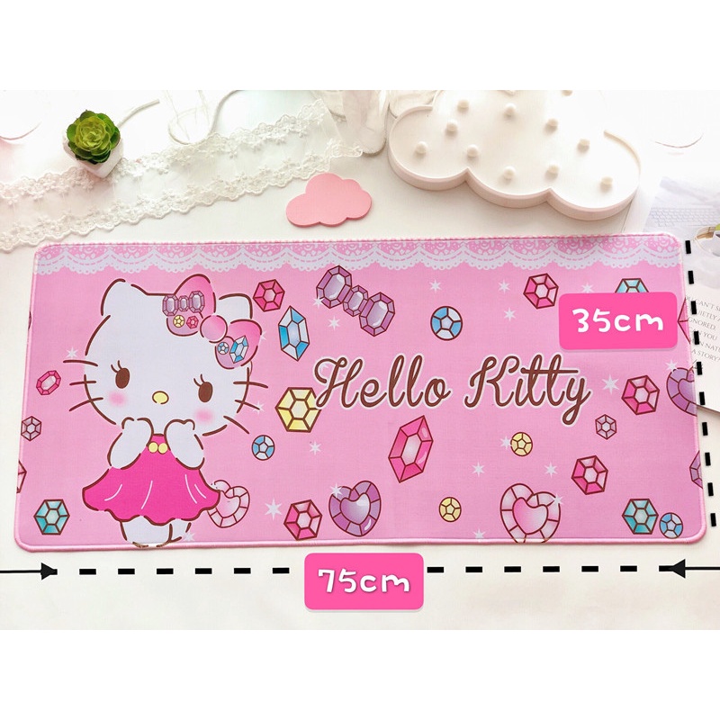 Tấm Lót Chuột Và Bàn Phím Cỡ Lớn 75*35CM Chống Trượt