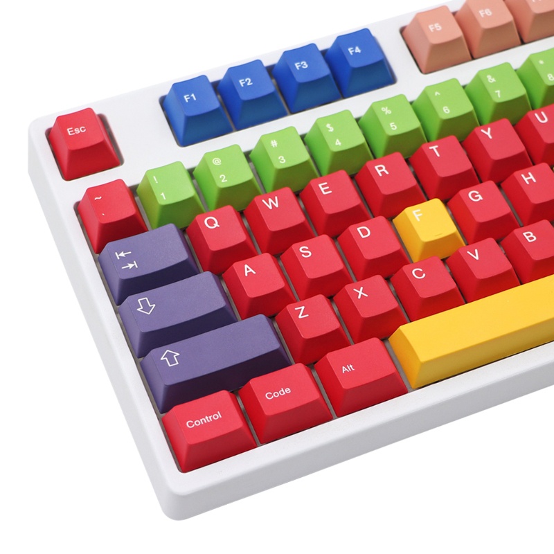 Bộ phím rời PBT 131 phím in hình quả anh đào dễ thương