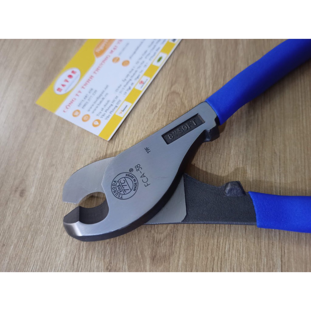 Kìm cắt cáp 200mm Tsunoda King TTC Japan FCA-38