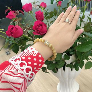 Lu thống bạch ngọc mix vòng tay mắt hổ vàng