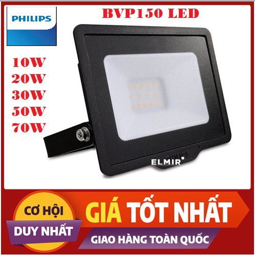 Đèn Pha LED Philips ☣️ CHÍNH HÃNG - BẢO HÀNH 24 THÁNG ☣️ BVP150 LED 10W -20W-30W-50W-70W ☣️ CHIẾU BIỂN QUẢNG CÁO