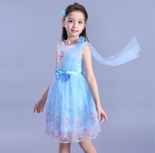 Váy elsa dài tay