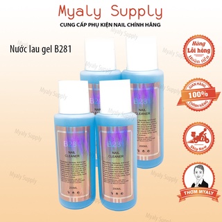 Nước lau gel nail cồn lau gel 200ml b281 mùi thơm sp001253