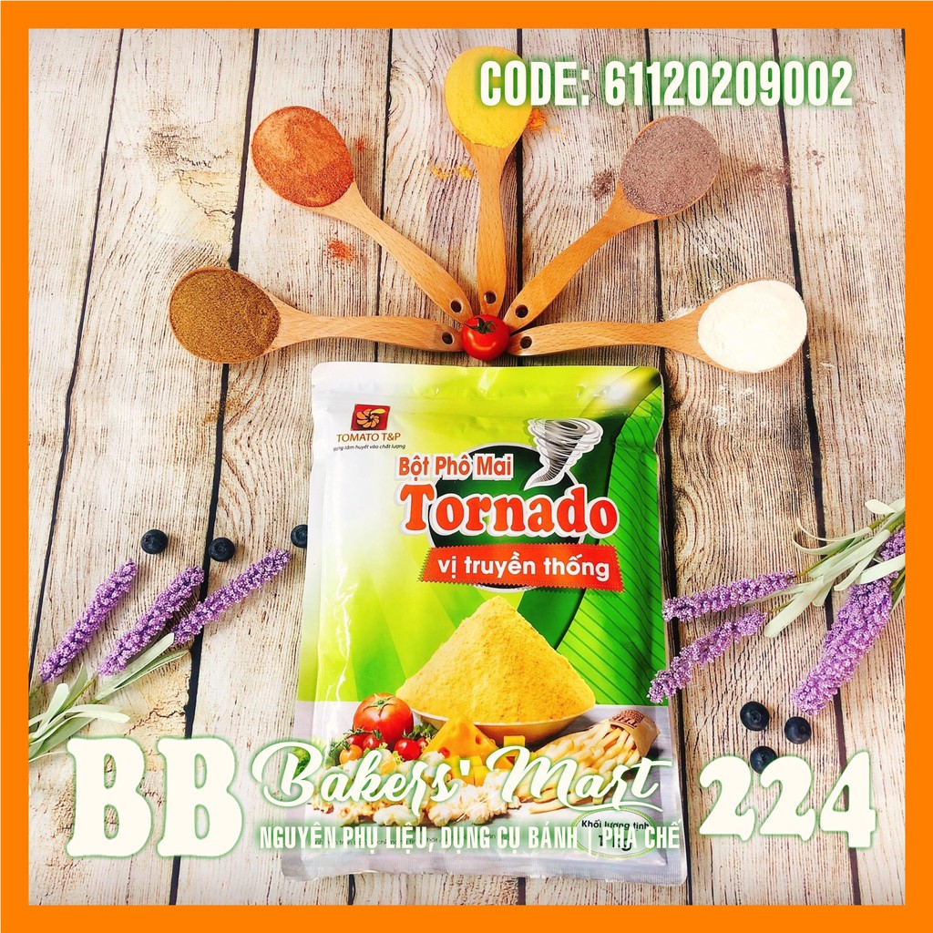 Bột phô mai cam lắc TORNADO - Vị TRUYỀN THỐNG - Gói 100gr | BigBuy360 - bigbuy360.vn