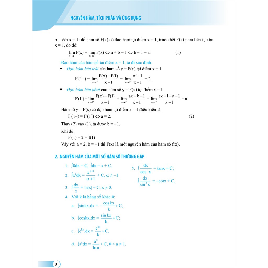 Sách - Phương Pháp Giải Các Dạng Toán Thpt - Nguyên Hàm, Tích Phân Và Ứng Dụng
