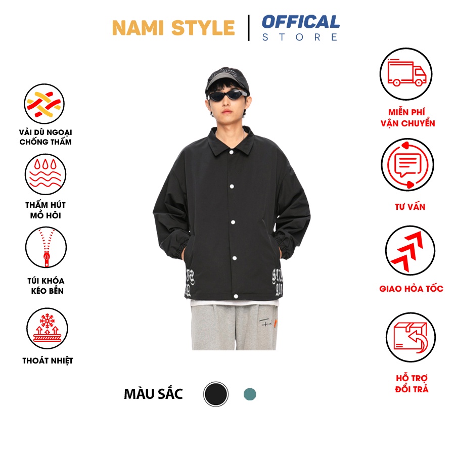 Áo khoác bomber nam nữ form rộng ulzzang unisex Hàn Quốc NQ710 U cao cấp cực đẹp