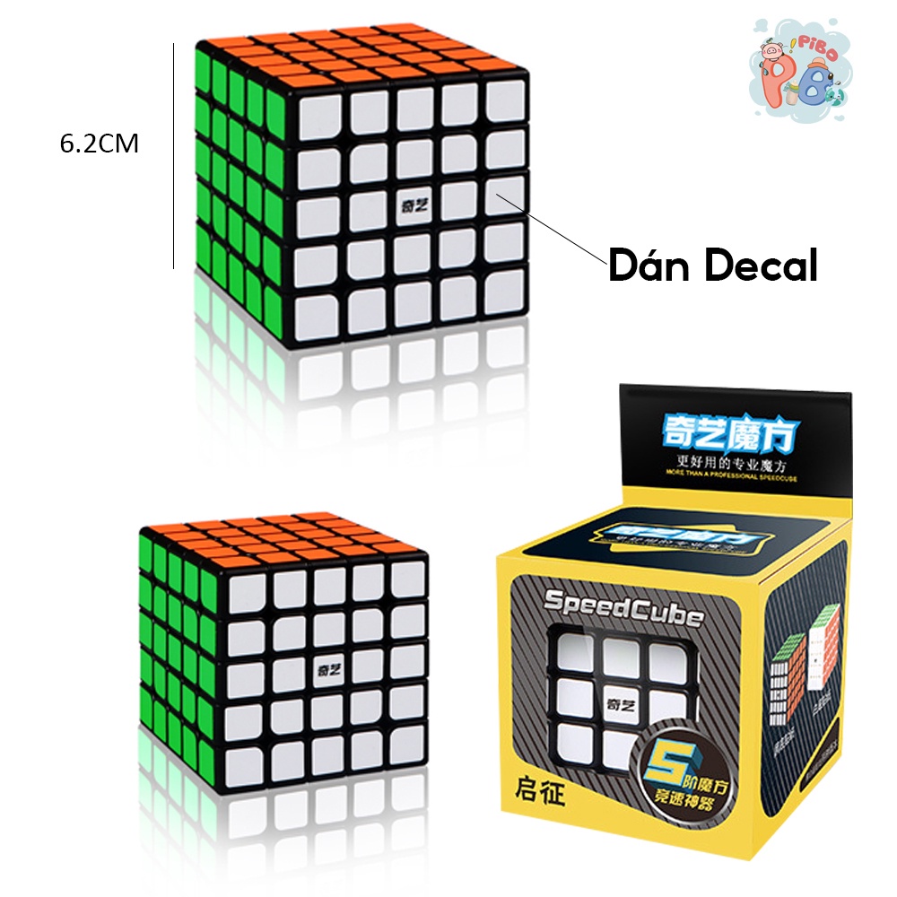 Rubik 3x3 Qiyi Sail W 3 Tầng Khối Lập Phương Ma Thuật Cho Bé- PiBo Store