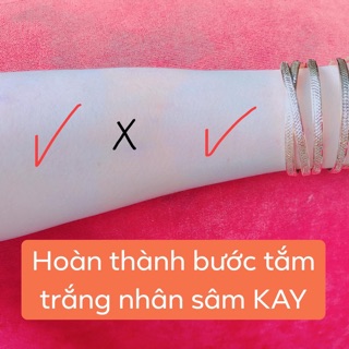TẮM TRẮNG NHÂN SÂM ĐỎ KAY BEAUTY