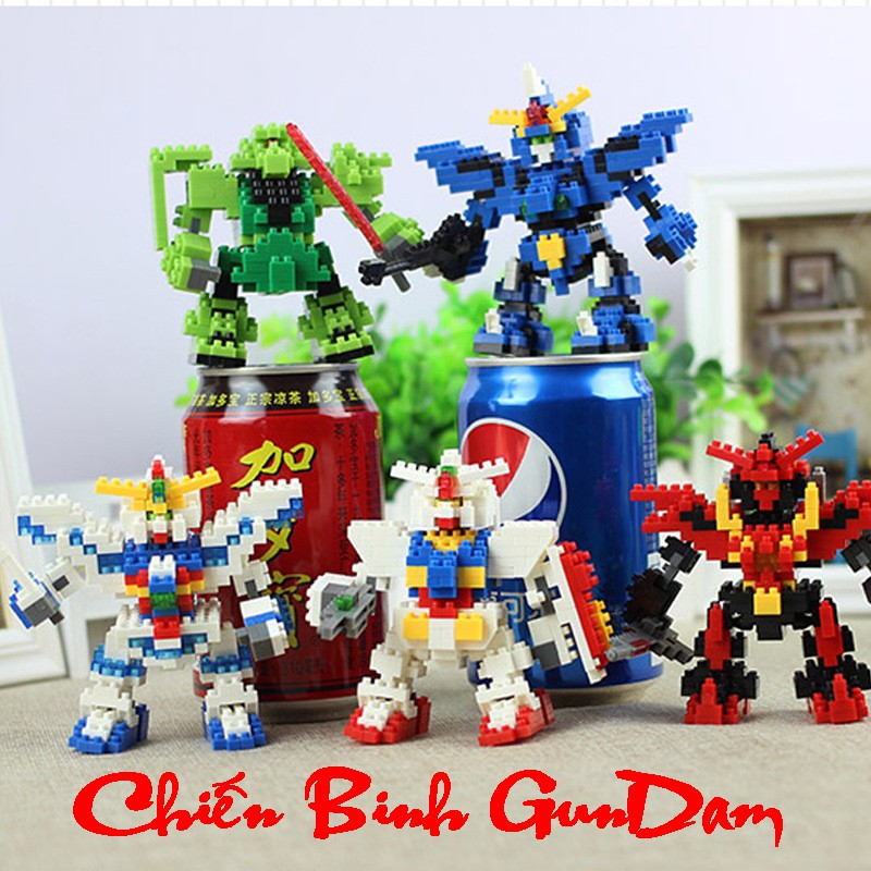 Mô hình lắp ráp đồ chơi lego Chiến Binh Robot Gundam