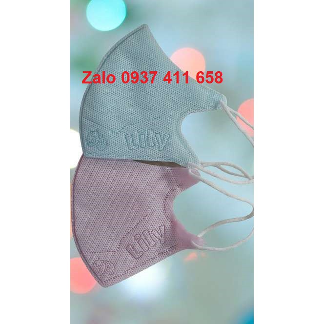 Khẩu Trang Cho Bé Lily Công Nghệ Nhật Bản- Kháng Khuẩn, Không Thấm Nước, Vải Polypropylen | BigBuy360 - bigbuy360.vn
