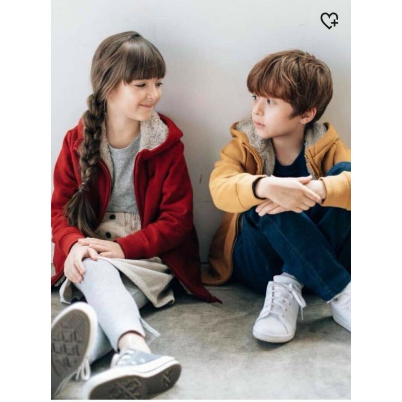 Áo khoác nỉ lông cừu Uni - Hàng Dư Xịn 100%