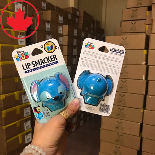 Son Dưỡng Disney Chú chó Stitch - Lip Smacker Disney Tsum Tsum Balm Stitch (hàng chuẩn Mỹ)