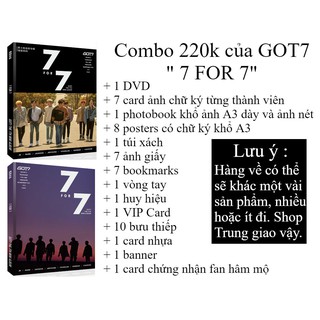Combo "7 of 7" của got7
