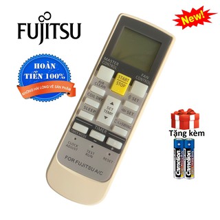 Điều khiển điều hoà Fujitsu máy lạnh fujitsu các dòng ASAA ASAG - Hàng mới [ tặng kèm pin ]