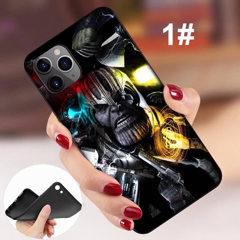 Ốp điện thoại TPU mềm hình Avengers Endgame Marvel 11LF cho iPhone X Xs Max XR 6 6s 7 8 Plus 5 5s SE 2020 6+ 6s+ 7+ 8+