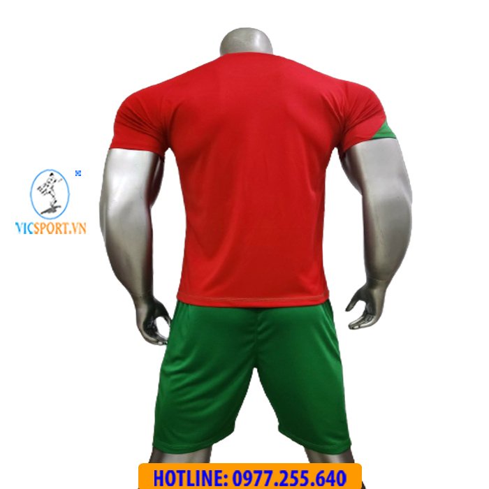 Áo Bóng Đá Trẻ Em, Quần Áo Đá Banh Đội Tuyển Bồ Đào Nha mùa 2022-2023 Thun Lạnh Cho Bé - Vicsport