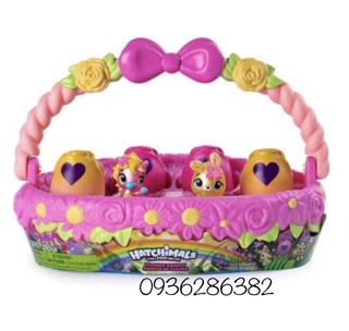 [ NEW] Giỏ trứng Hatchimals Flower