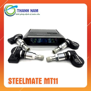 Cảm Biến Áp Suất Lốp TPMS Năng Lượng Mặt Trời MT-11 -Hàng Chính Hãng SteelMate