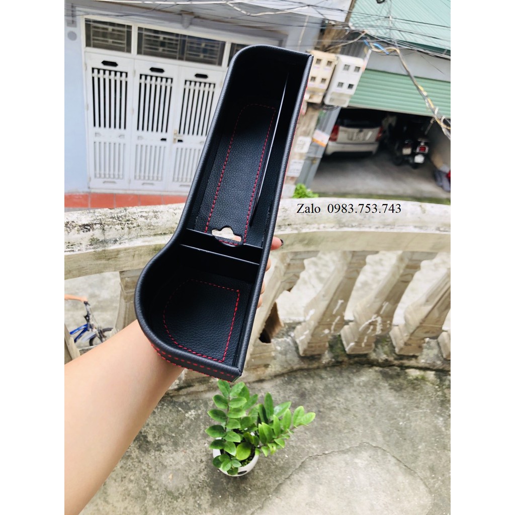 Combo Bộ Khay Đựng Đồ Đa Năng K1 - Hộc Để Đồ Khe Ghế Ô Tô Xe Hơi Cao Cấp. PHỤ KIỆN Ô TÔ