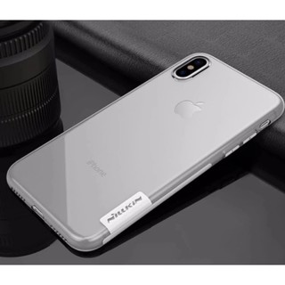 Ốp lưng iPhone X silicon dẻo trong suốt hiệu Nillkin