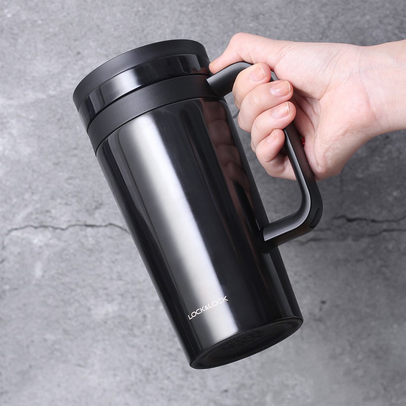 Ly giữ nhiệt pha cà phê coffee filter mug 580mk Lock&amp;Lock-LHC4197