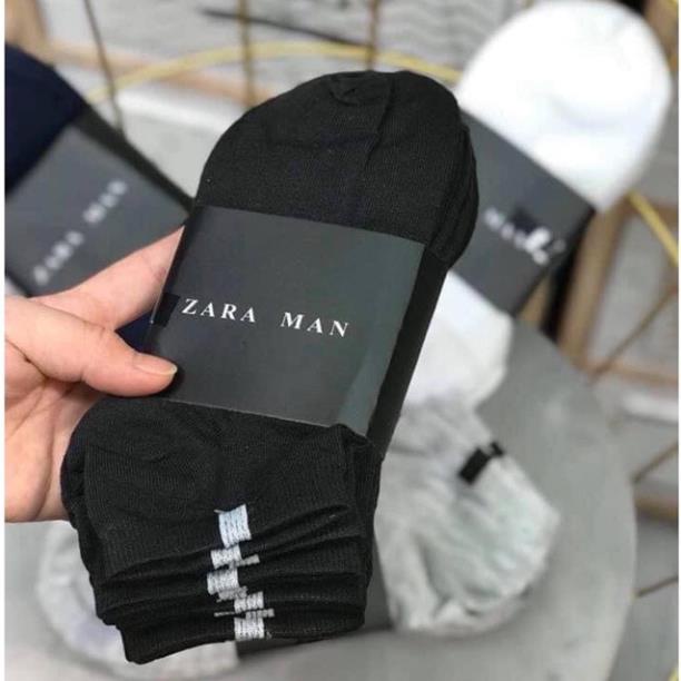COMBO 10 Đôi Vớ ZARA ngắn cổ Nam Nữ êm thoáng dịu nhẹ, thoáng mát #