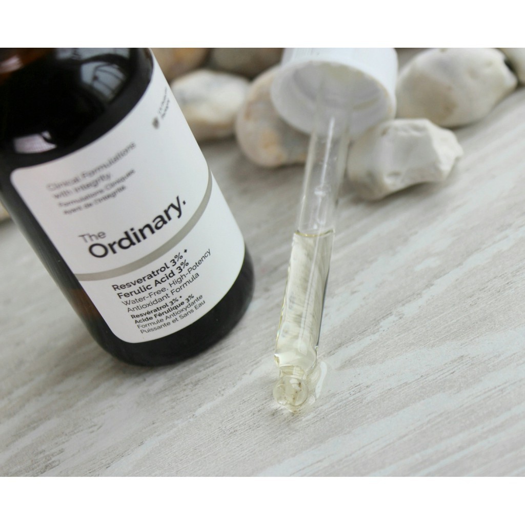 Serum dưỡng da, chống lão hóa The Ordinary Resveratrol 3% + Ferulic Acid 3% 30ml
