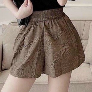 Quần short đũi thời trang nữ vải đũi hoa hồng cao cấp 3 màu cực xinh, sang chảnh đi biển, đi chơi | BigBuy360 - bigbuy360.vn
