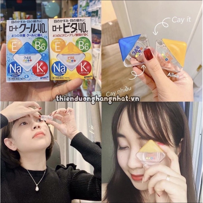 Nhỏ mắt Vroto  nội địa nhật_Giúp đôi mắt luôn khoẻ,sáng,hạn chế lão hoá mắt