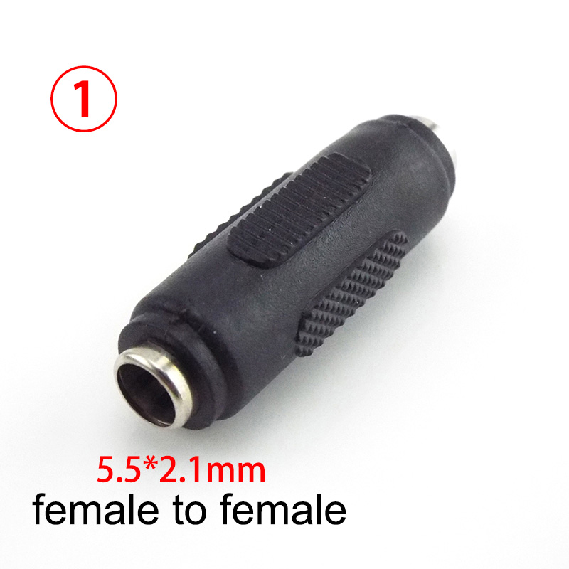 5 Đầu Nối DC 5.5 * 2.1mm 2.5mm 3.5mm 1.35mm Female Sang Female 6.5mm M / M / M F / M