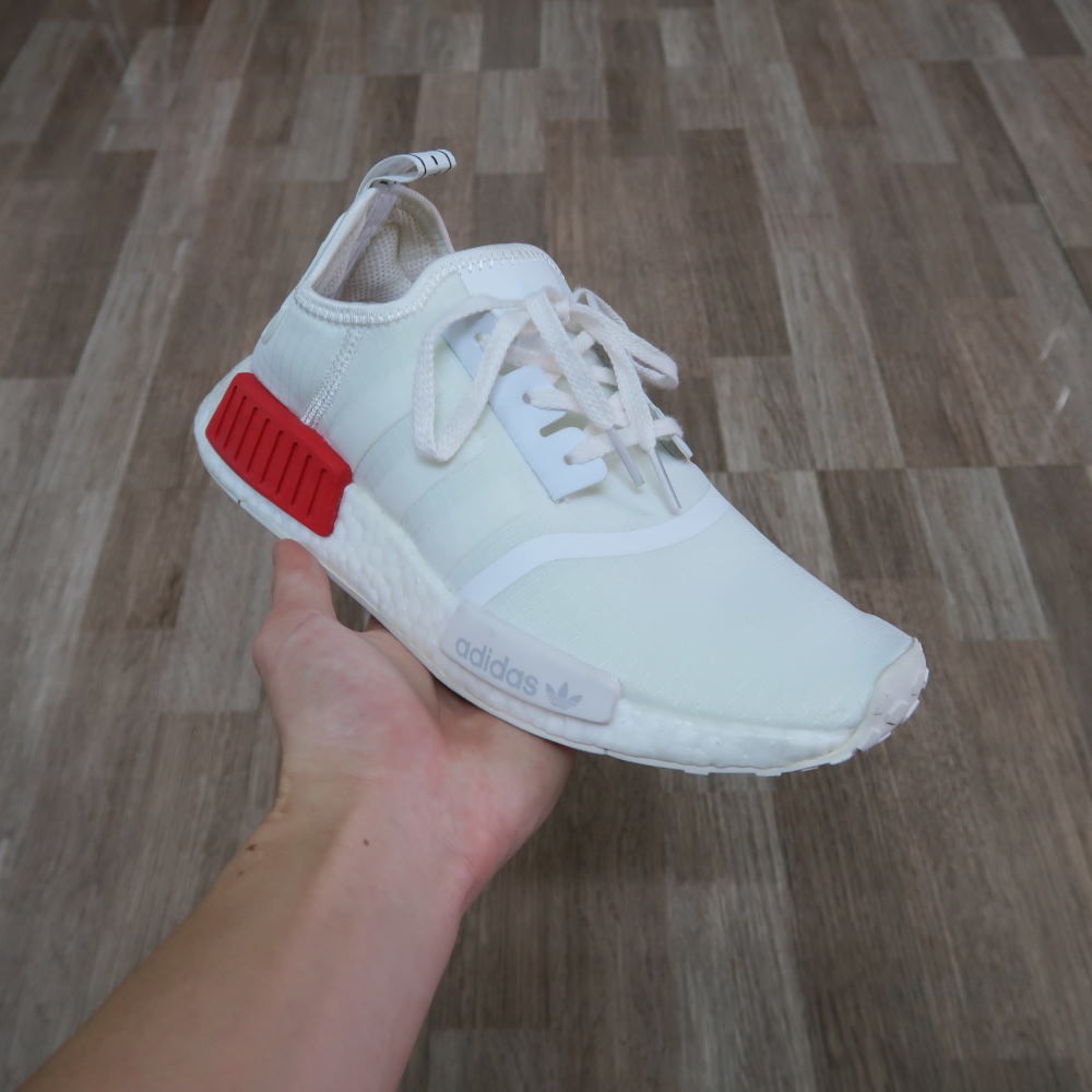 [SALE 15%] Giày Adidas NMD R1 Off White Lush Red | Giày Thể Thao