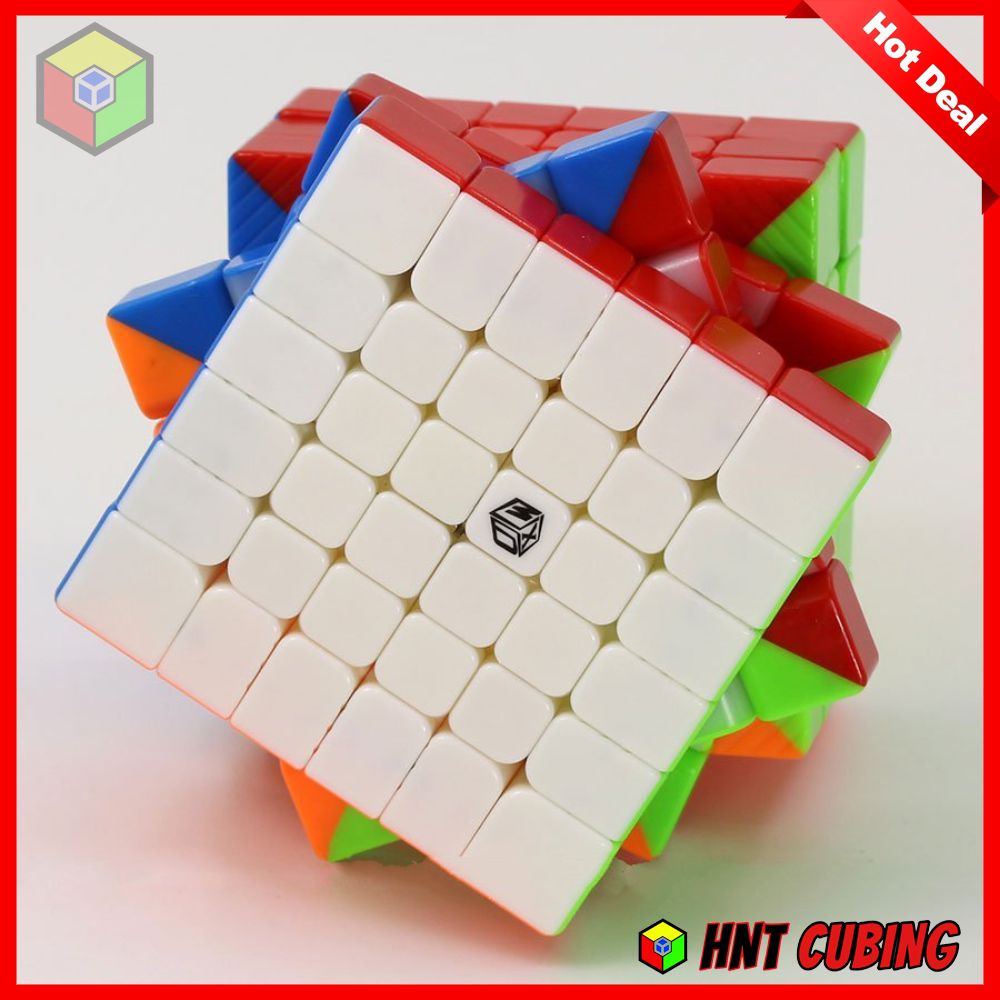 Rubik 6x6 Cao Cấp QiYi XMD Shadow v2 M (có sẵn nam châm)