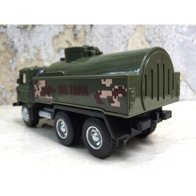 Mô hình xe Quân đội Gaz 66 Xăng dầu 1:36