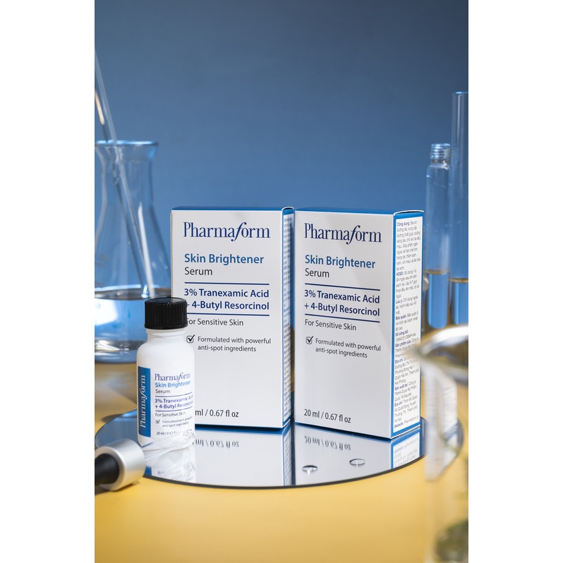 CHÍNH HÃNG VIỆT NAM] Tinh chất làm sáng da, cải thiện thâm nám PHARMAFORM  Skin Brightener Serum 20ml | Shopee Việt Nam