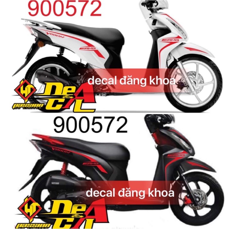 Tem AMG cho xe VISION siêu mới
