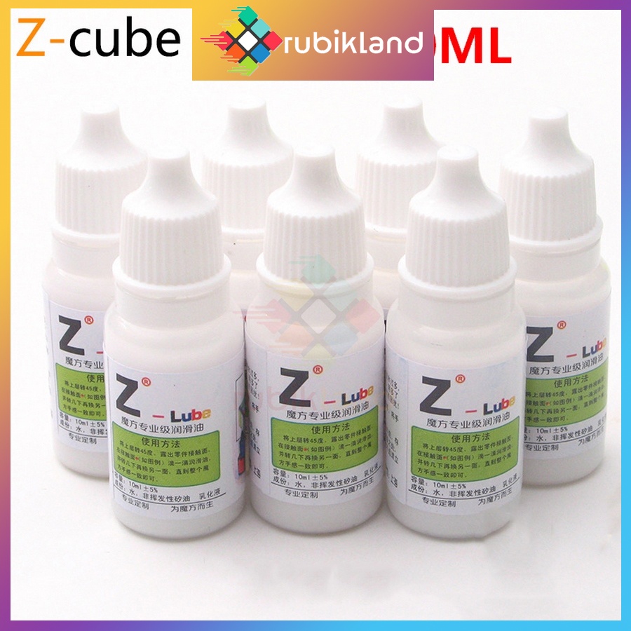 Silicon Dầu Bôi Trơn Rubik Zlube 10ml Lube Rubic Loại Thường